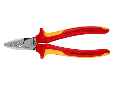 Product image 3 Knipex 97 78 180 Mechanical crimp tool 0 25   16mm 
