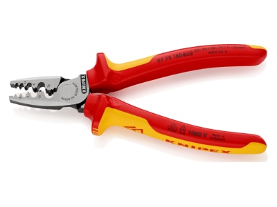 Product image 4 Knipex 97 78 180 Mechanical crimp tool 0 25   16mm 