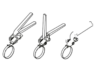 Mazeichnung OBO 576 Spannzange