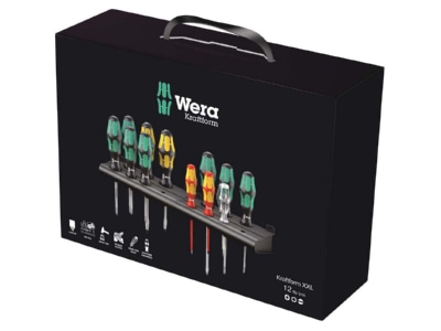 Detailed view 6 Wera 051010 Tool set 12 Carton
