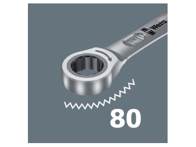 Detailed view 8 Wera 073278 Combination spanner 18mm