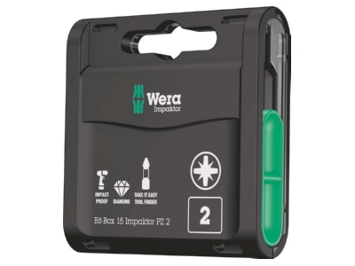 Product image Wera 05057763001 Bit sitze 2mm
