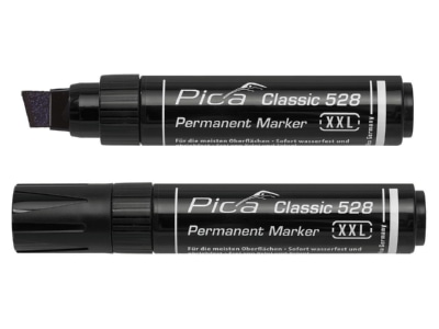 Produktbild Detailansicht 1 Pica Marker 528 46 Permanent Marker XXL schwarz  4 12mm