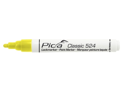 Product image detailed view Pica Marker 524 44 Marker pen yellow