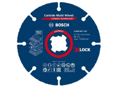 Product image 1 Bosch Power Tools 2608901193 Cutting disc 125mm
