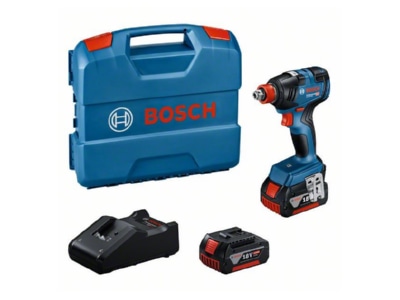 Produktbild 1 Bosch Power Tools GDX 18V 200 Akku Drehschlagschrauber m  2x Akku GBA 18V 4