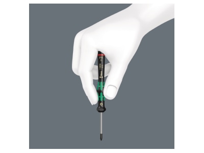 Detailed view 1 Wera 2050 PH Micro Crosshead screwdriver PH 000
