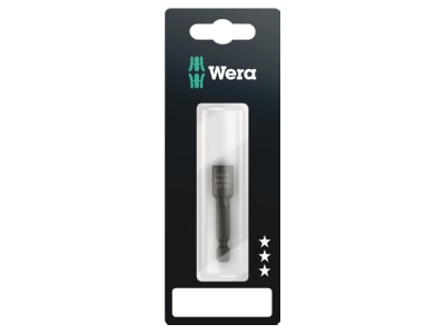 Product image Wera 869 4 M SB SiS Socket for hexagonal nuts 5 5mm 1 4 inch
