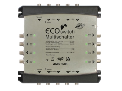 Product image Astro Strobel AMS 5508 Ecoswitch Multi switch for communication techn 
