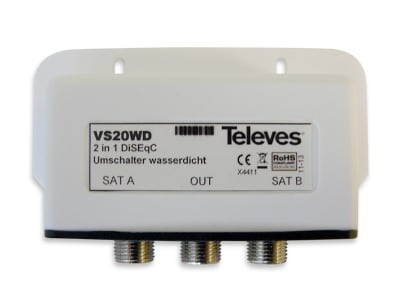 Product image 1 Televes VS 20 WD Multi switch for communication techn 
