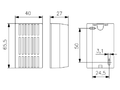 Mazeichnung Alre it Temp Fuehler STB Ersatzfuehler f Sauna  Hygrotherm