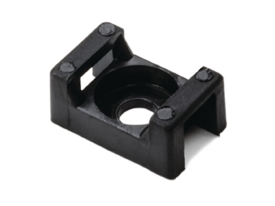 Product image Hellermann Tyton CTM0 PA66 BK 100 Mounting element for cable tie
