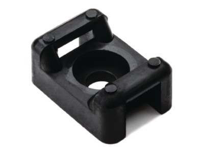 Product image Hellermann Tyton CTM3 PA66 BK 100 Mounting element for cable tie
