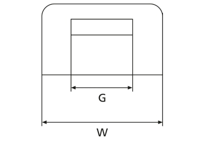 Dimensional drawing 5 Hellermann Tyton CTM3 PA66 BK 100 Mounting element for cable tie