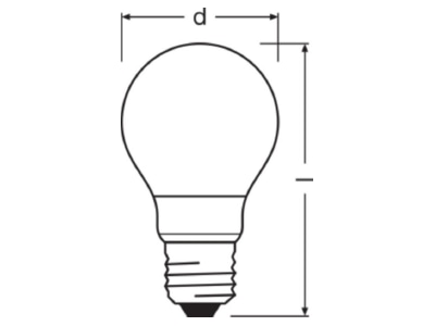 Mazeichnung LEDVANCE SMART  4058075609716 LED Lampe E27 WiFi  2700K SMART 4058075609716