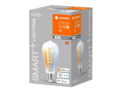 Produktbild Vorderseite Ledvance SMWFE60D8W 827FCLTW SMART  Lampe E27 E27  TW