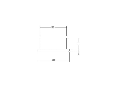 Mazeichnung Brumberg 0P3605WW LED Lichtpunkt Power LED wws  1 W P3605WW