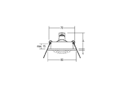 Mazeichnung Brumberg 00538700 FA Buegel ONE FOR ALL GX5 3 mit Zugentlastung 5387