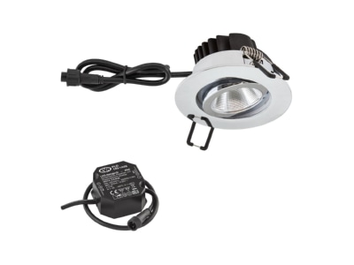 Produktbild EVN PC650N91102 P LED Einbauleuchte 230V 3000K chrom