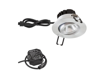 Produktbild EVN PC650N91402 P LED Einbauleuchte 230V 3000K alu pol