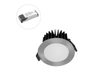 Produktbild EVN L44101302 chr sat LED Deckeneinbauleuchte 3000K 350mA IP44