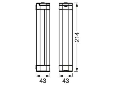 Mazeichnung Ledvance LINEA  4058075759183 Mobile Leuchte LINEA 4058075759183