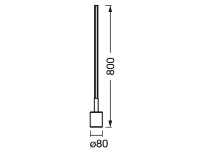 Dimensional drawing Ledvance SMART  4058075765153 Light ribbon  hose  strip 220   240V SMART 4058075765153