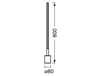 Dimensional drawing Ledvance SMART  4058075765177 Light ribbon  hose  strip 220   240V SMART 4058075765177