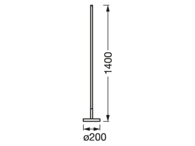 Dimensional drawing Ledvance SMART  4058075765191 Light ribbon  hose  strip 220   240V SMART 4058075765191