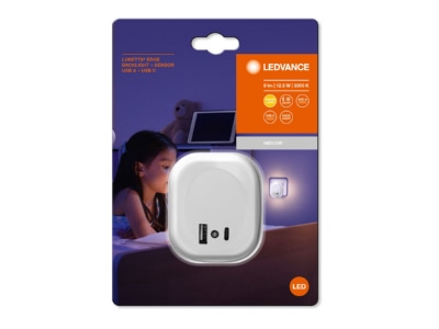 Product image detailed view Ledvance Lunet  4099854088513 Plug in  night  light White Lunet 4099854088513

