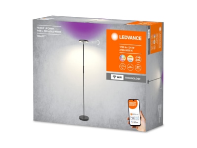 Product image detailed view Ledvance Smart  4099854096518 Floor lamp LED not exchangeable black Smart 4099854096518
