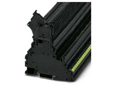 Produktbild 1 Phoenix UT 4 PE L H  3214323 Sicherungs Reihenklemme 0 14 6qmm  28A 500V UT 4 PE L H 3214323