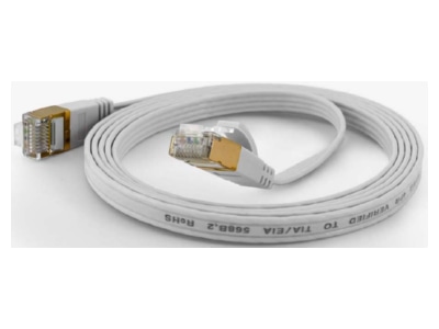 Product image 1 Wantec 7003 ws 0 25m Patch cord 0 25m
