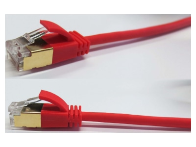 Product image detailed view Wantec 7116 ws 0 5m Patch cord 0 5m