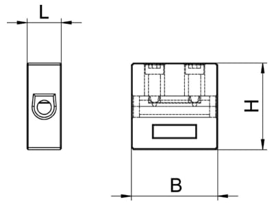 Mazeichnung 1 OBO TK 06 Keramikklemme fuer FireBox T