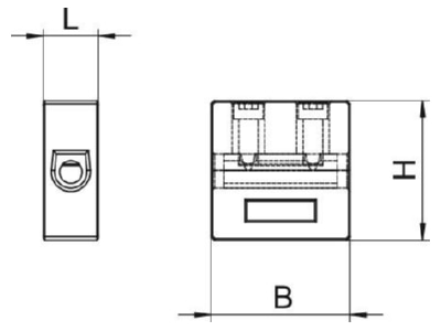 Mazeichnung 2 OBO TK 06 Keramikklemme fuer FireBox T