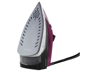 Product image view below Grundig SI 6850 lila gr ws Steam iron 2600W