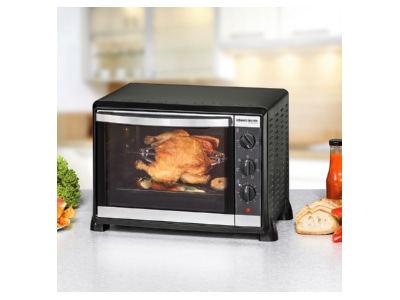 Produktbild 2 Rommelsbacher BG 1550 sw Kleinbackofen 1550W 30l Umluft Dre