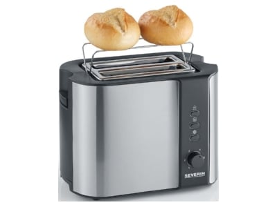 Product image detailed view 3 Severin AT 2589 eds geb  sw 2 slice toaster 800W