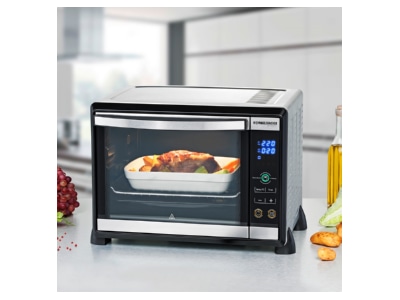 Produktbild 4 Rommelsbacher BGE 1580 E eds sw Back Grillofen 1580W