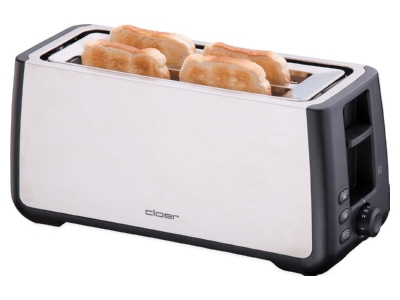 Produktbild 1 Cloer 3579 eds sw Toaster 4 Scheiben XXL