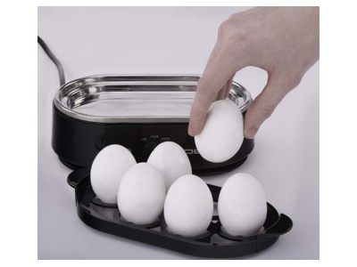 Product image detailed view 1 Cloer 6080 sw Egg boiler for 6 eggs 350W
