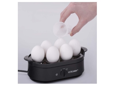 Product image detailed view 2 Cloer 6080 sw Egg boiler for 6 eggs 350W
