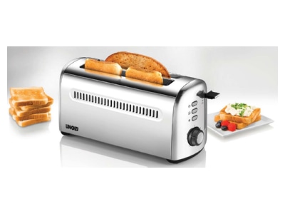Product image detailed view 5 Unold 38366 eds 4 slice toaster 1500W stainless steel
