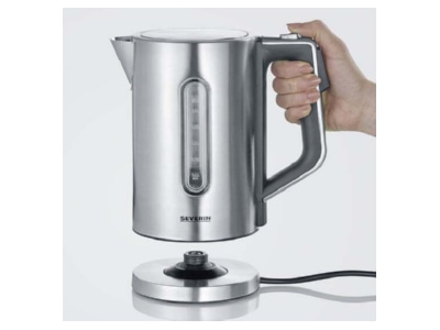 Product image detailed view 6 Severin WK 3418 eds geb sw Water cooker 1 7l 3000W cordless
