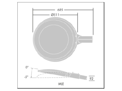 Mazeichnung Zumtobel DYA 12L35   96277197 LED Strassenleuchte 740 DYA 12L35  96277197