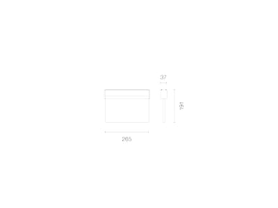 Mazeichnung Lichtline SL48U003SL LED Rettungszeichenleuchte 3h