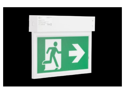 Product image slanted H1 Solutions Unlimited M AT 3H Emergency luminaire