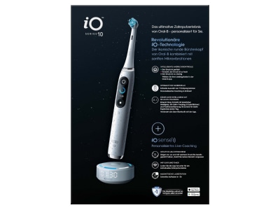 Produktbild Detailansicht 4 ORAL B iO Series 10Starduws Oral B Zahnbuerste Magnet Technologie