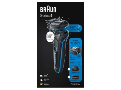 Product image front Procter Gamble Braun 51 B1820s Shaver
